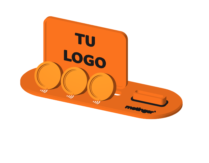 Soporte NFC personalizado motinger